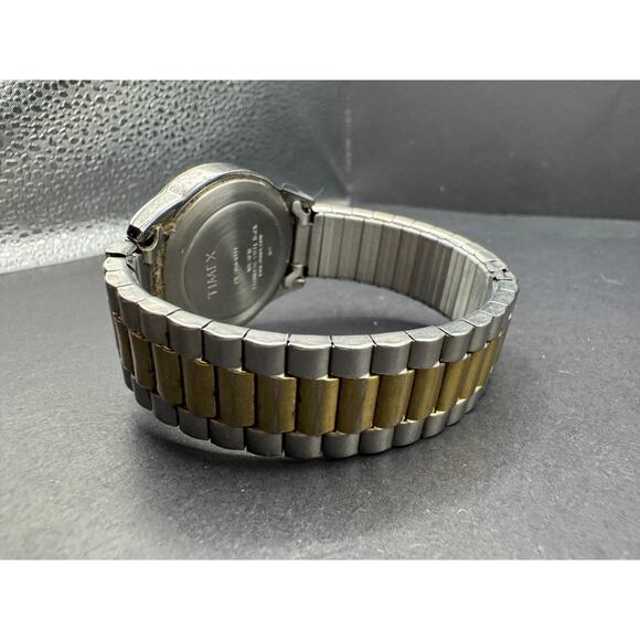 Timex South Street Indiglo Watch Men 36mm Champagne Dial Two Tone Day Date main image 10